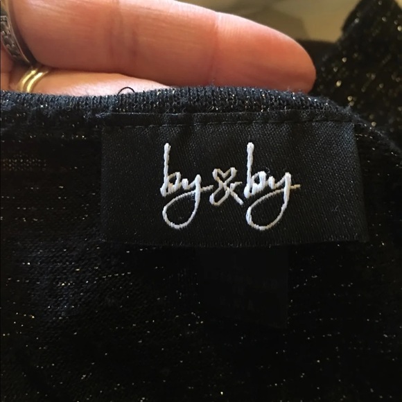 By & By Cold Shoulder Top - Picture 4 of 4